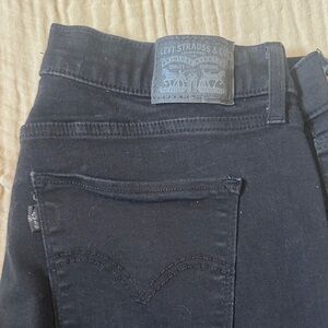 Levi's Midnight Black Jeans